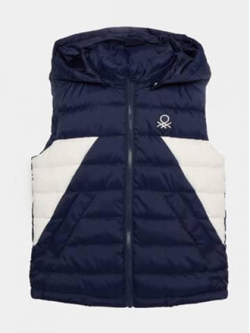 United Colors Of Benetton Жилет 2WU0CJ00M Cиній Regular Fit United Colors Of Benetton Жилет 2WU0CJ00M Cиній Regular Fit