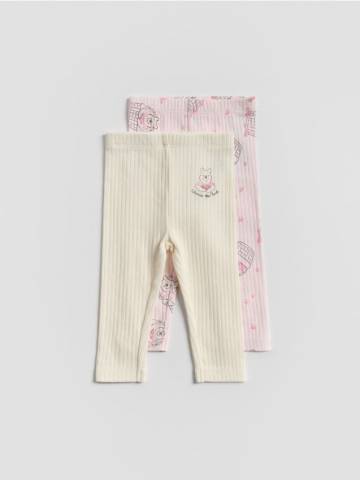 Reserved - Легінси Вінні Пух 2 шт. - пастельний рожевий - 222EP-03X
