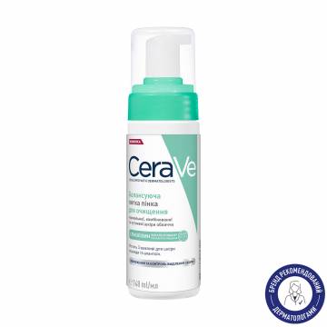 Балансирующая легкая пенка CeraVe для очищения нормальной, комбинированной и чувствительной кожи лица, 148 мл