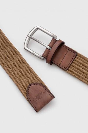 Ремень Polo Ralph Lauren мужской цвет зелёный Ремень Polo Ralph Lauren мужской цвет зелёный