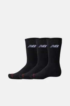 Черные носки Everyday Crew (3 пары) Черный 43-46 New Balance LAS51293BK