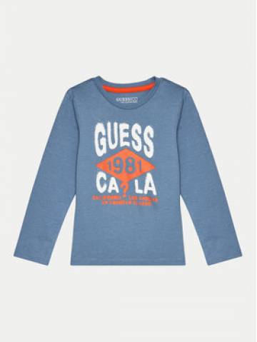 Guess Блузка N4BI01I3Z14 Голубий Regular Fit Guess Блузка N4BI01I3Z14 Голубий Regular Fit