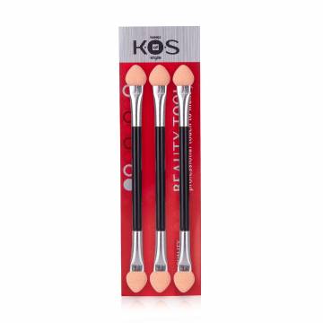 Набор аппликаторов для теней K.O.S, 3 шт Набор аппликаторов для теней K.O.S, 3 шт