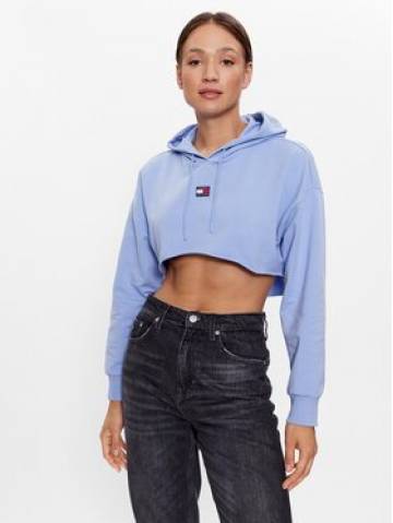 Tommy Jeans Світшот DW0DW16126 Голубий Regular Fit Tommy Jeans Світшот DW0DW16126 Голубий Regular Fit