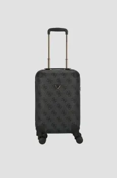 Женский темно-серый чемодан с узором 53 см Серый ONESIZE Guess TWO868.89830;CLO