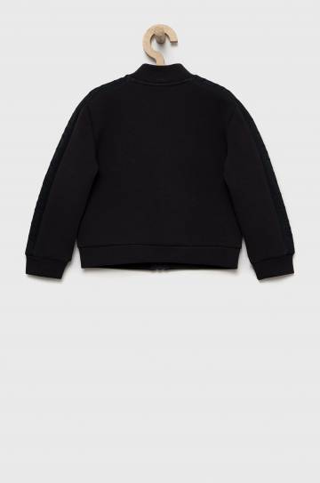 Детская кофта Guess цвет синий однотонная