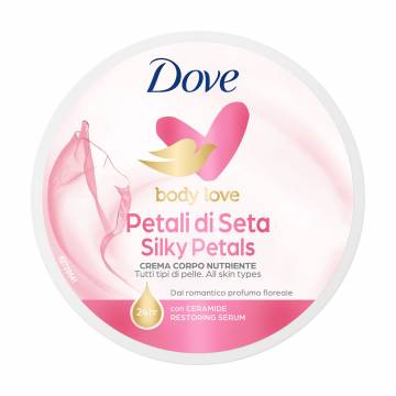 Крем для тела Dove Silky Petals Pampering Body Cream, 300 мл Крем для тела Dove Silky Petals Pampering Body Cream, 300 мл