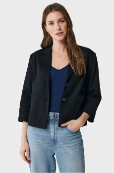 Женский черный блейзер Черный 38 Mexx MF006001141W