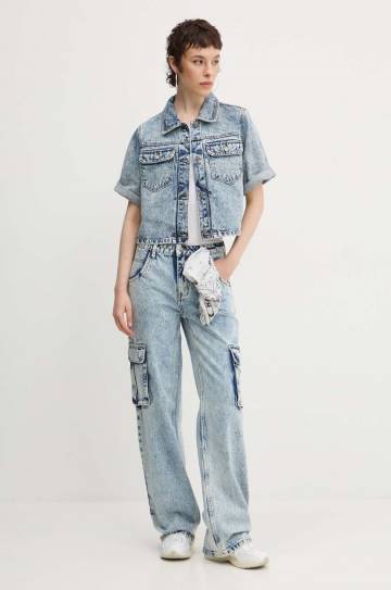 Джинсы Guess Originals женские высокая посадка W4YG19 D4XY0 Джинсы Guess Originals женские высокая посадка W4YG19 D4XY0