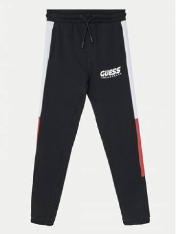 Guess Спортивні штани L5RQ11 KA6R4 Чорний Regular Fit Guess Спортивні штани L5RQ11 KA6R4 Чорний Regular Fit