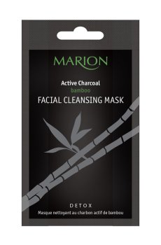 Уценка! Очищающая маска для лица Marion Detox Facial Cleansing Mask с активированным бамбуковым углем, 10 г