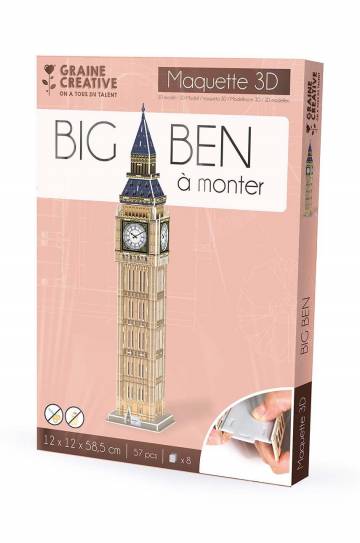 3d пазлы Graine Creative Maquette Big Ben 3d пазлы Graine Creative Maquette Big Ben
