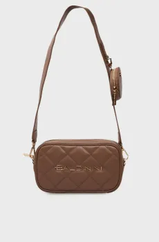 Женская бежевая кожаная сумка Бежевый ONESIZE Baldinini B6B450XXTRAP;3045