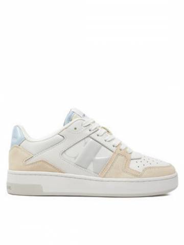 Calvin Klein Jeans Снікерcи Basket Cupsole Low Mix Nbs Dc YW0YW01388 Білий Calvin Klein Jeans Снікерcи Basket Cupsole Low Mix Nbs Dc YW0YW01388 Білий