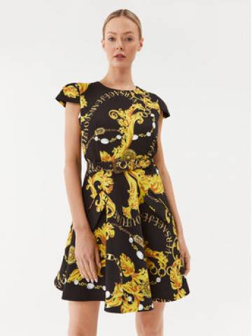 Versace Jeans Couture Повсякденна сукня 75HAO905 Чорний Regular Fit Versace Jeans Couture Повсякденна сукня 75HAO905 Чорний Regular Fit
