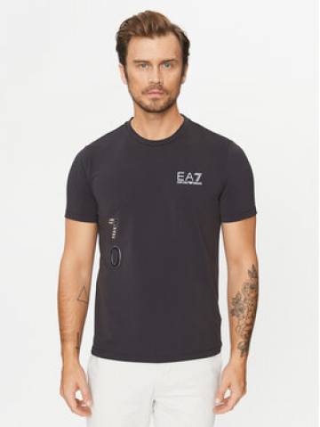 EA7 Emporio Armani Футболка 6RPT42 PJJFZ 1200 Чорний Regular Fit EA7 Emporio Armani Футболка 6RPT42 PJJFZ 1200 Чорний Regular Fit