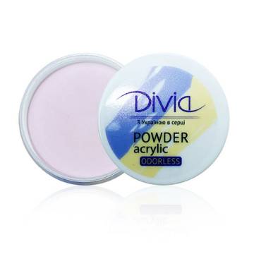 Акриловая пудра для ногтей Divia Acrylic Powder Odorless без запаха, AO13 Pink, 18 г Акриловая пудра для ногтей Divia Acrylic Powder Odorless без запаха, AO13 Pink, 18 г