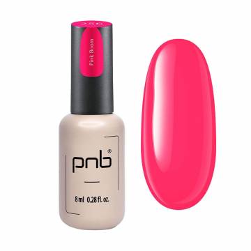 Гель-лак для ногтей PNB Gel Polish UV/LED 256 Pink Boom, 8 мл Гель-лак для ногтей PNB Gel Polish UV/LED 256 Pink Boom, 8 мл