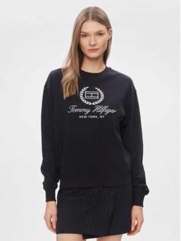 Tommy Hilfiger Світшот Flag Script WW0WW41758 Cиній Regular Fit Tommy Hilfiger Світшот Flag Script WW0WW41758 Cиній Regular Fit