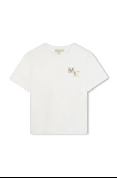 Детская хлопковая футболка Michael Kors