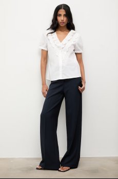 Хлопковая блузка Answear.LAB