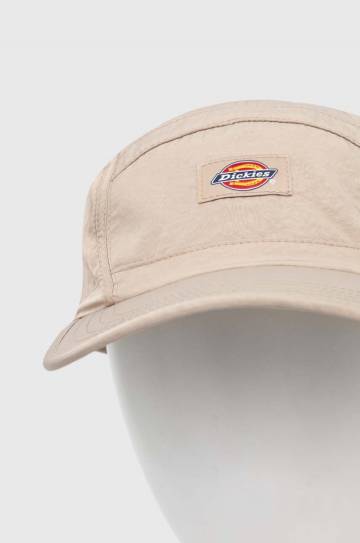 Кепка Dickies FINCASTLE CAP цвет бежевый с аппликацией DK0A4YPC Кепка Dickies FINCASTLE CAP цвет бежевый с аппликацией DK0A4YPC
