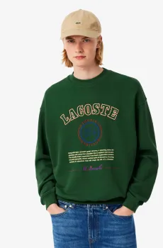 Мужская зеленая толстовка Зеленый S Lacoste SH5888132