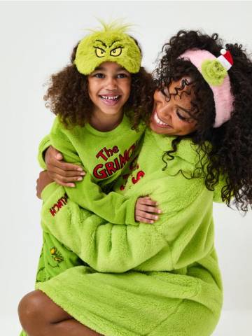 Маска для сну Grinch - жовто-зелений Маска для сну Grinch - жовто-зелений