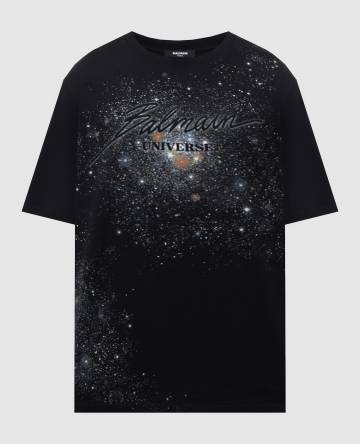 Черная футболка Universe Черная футболка Universe