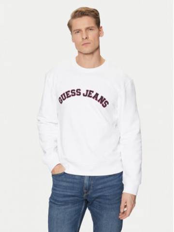 Guess Jeans Світшот M5RQ41 KCPR1 Білий Regular Fit Guess Jeans Світшот M5RQ41 KCPR1 Білий Regular Fit