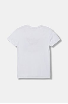 Детская хлопковая футболка Guess