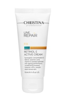 Ночной крем для лица Christina Line Repair Fix Retinol E Active Cream с ретинолом, 60 мл