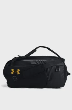 Черная спортивная сумка-рюкзак UA Contain Duo MD BP Duffle Черный ONESIZE Under Armour 1381919-001