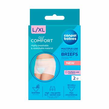 Трусы многоразовые послеродовые Canpol Babies размер L/XL, 2 шт (73/002) Трусы многоразовые послеродовые Canpol Babies размер L/XL, 2 шт (73/002)