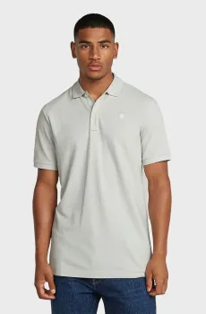 Мужское светло-серое поло Dunda Серый S G-Star RAW D11595,5864