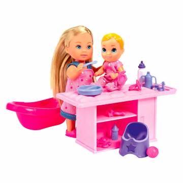 Ігровий набір Steffi & Evi Няня із малюком (5733360) Ігровий набір Steffi & Evi Няня із малюком (5733360)