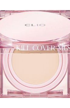 Тональный кушон для лица Clio Kill Cover Mesh Glow Essential Cushion SPF 50+ 19N Porcelain, 30 г