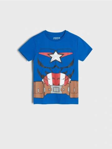 Футболка Marvel - mid blue Футболка Marvel - mid blue