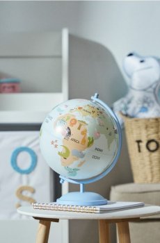 Глобус - блакитний