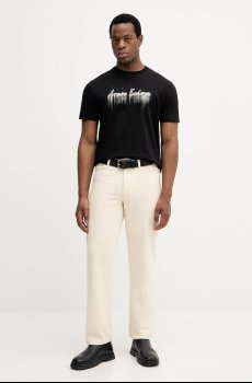 Хлопковая футболка Armani Exchange