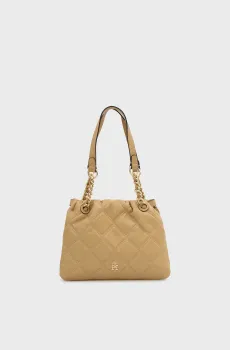 Женская бежевая сумка FEMININE MINI TOTE Бежевый ONESIZE Tommy Hilfiger AW0AW18716