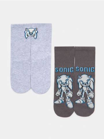 Шкарпетки, 2 пари Sonic the Hedgehog - різнобарвний Шкарпетки, 2 пари Sonic the Hedgehog - різнобарвний