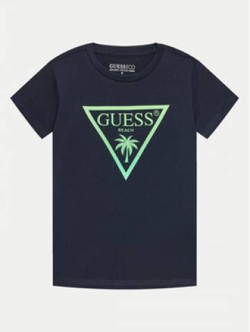 Guess Футболка L4GI33 J1311 Cиній Regular Fit Guess Футболка L4GI33 J1311 Cиній Regular Fit