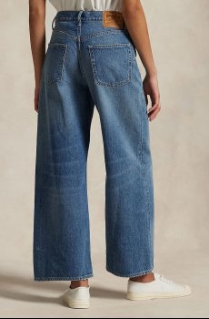 Хлопковые джинсы Polo Ralph Lauren Wd Lg Crp Ankle Wide
