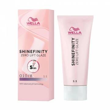 Полуперманентная краска для волос Wella Professionals Shinefinity Zero Lift Glaze 010/8 Opal Flash, 60 мл Полуперманентная краска для волос Wella Professionals Shinefinity Zero Lift Glaze 010/8 Opal Flash, 60 мл
