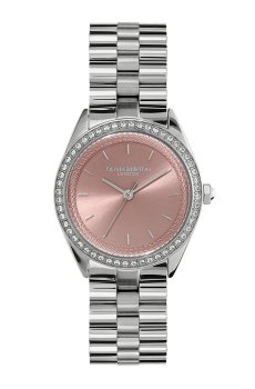 Olivia Burton Women Dial & Stainless Steel Bracelet Style Straps Analogue Watch 24000134