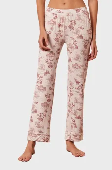 Женские пудровые брюки ALMAN Розовый S Etam 6530740