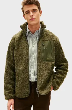 Мужская оливковая куртка TEDDY Оливковый S Tommy Hilfiger MW0MW40420