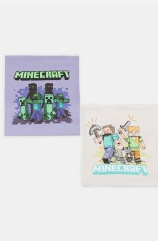 Наволочки Minecraft 2 шт - різнобарвний