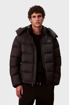 Мужская черная куртка LS NYLON QUILTED Черный L Calvin Klein LV04RD508G